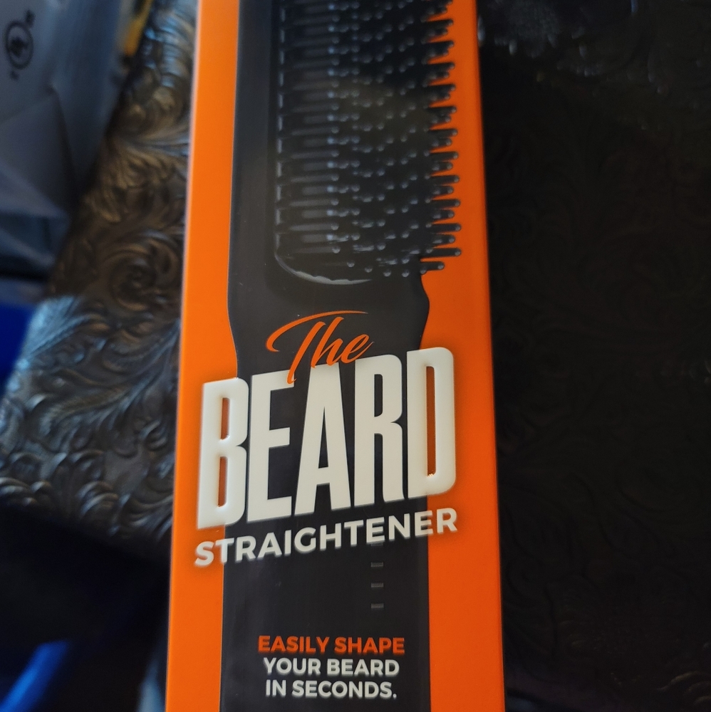 Beard straightener.